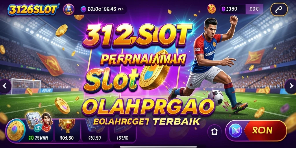 Tampilan gameplay 3126SLOT dengan tema olahraga seru.