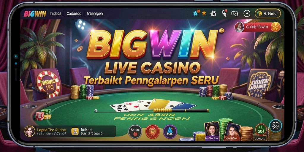 Gameplay tanya jawab langsung dengan dealer di BIGWIN.