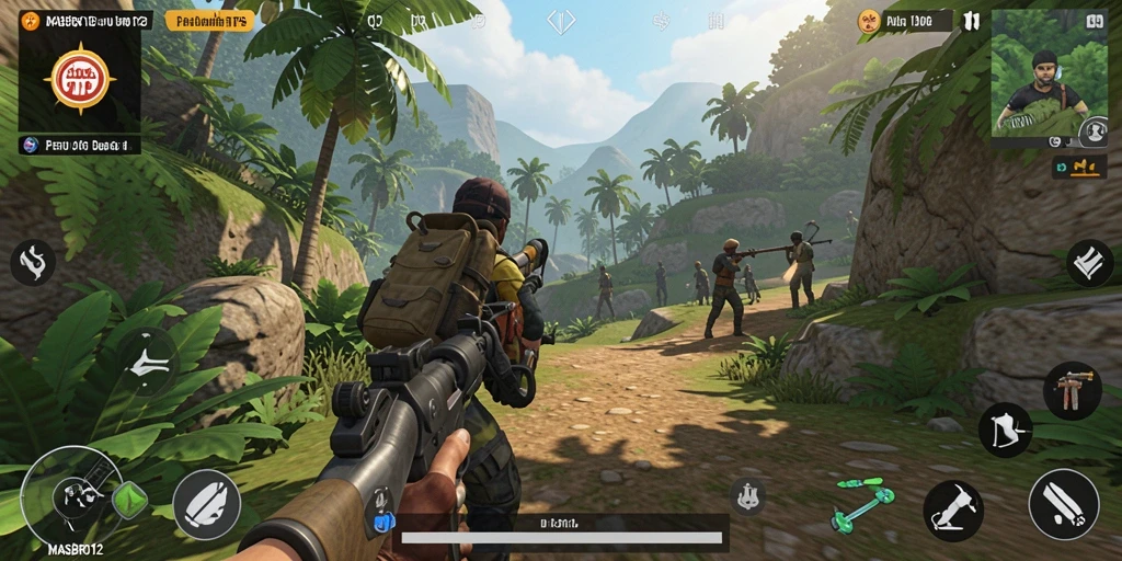 Tampilan gameplay seru dan mendebarkan di MASBRO12.