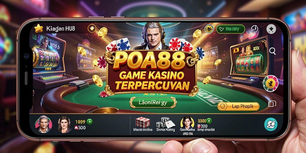 Tampilan gameplay menarik dari POA88 dalam aksi Kasino.