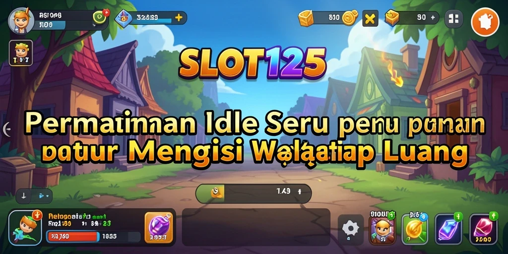 Tampilan gameplay SLOT123 yang adiktif dan penuh warna.